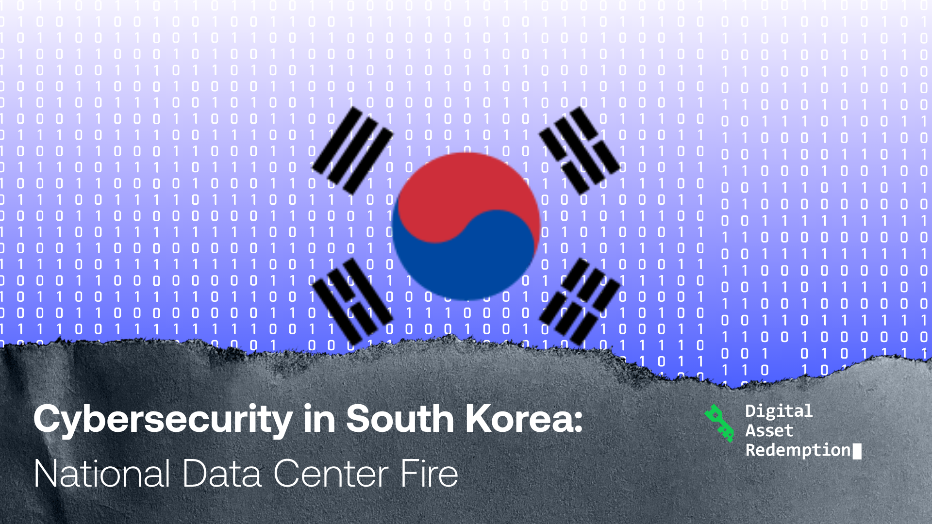 Cybersecurity in South Korea National Data Center Fire