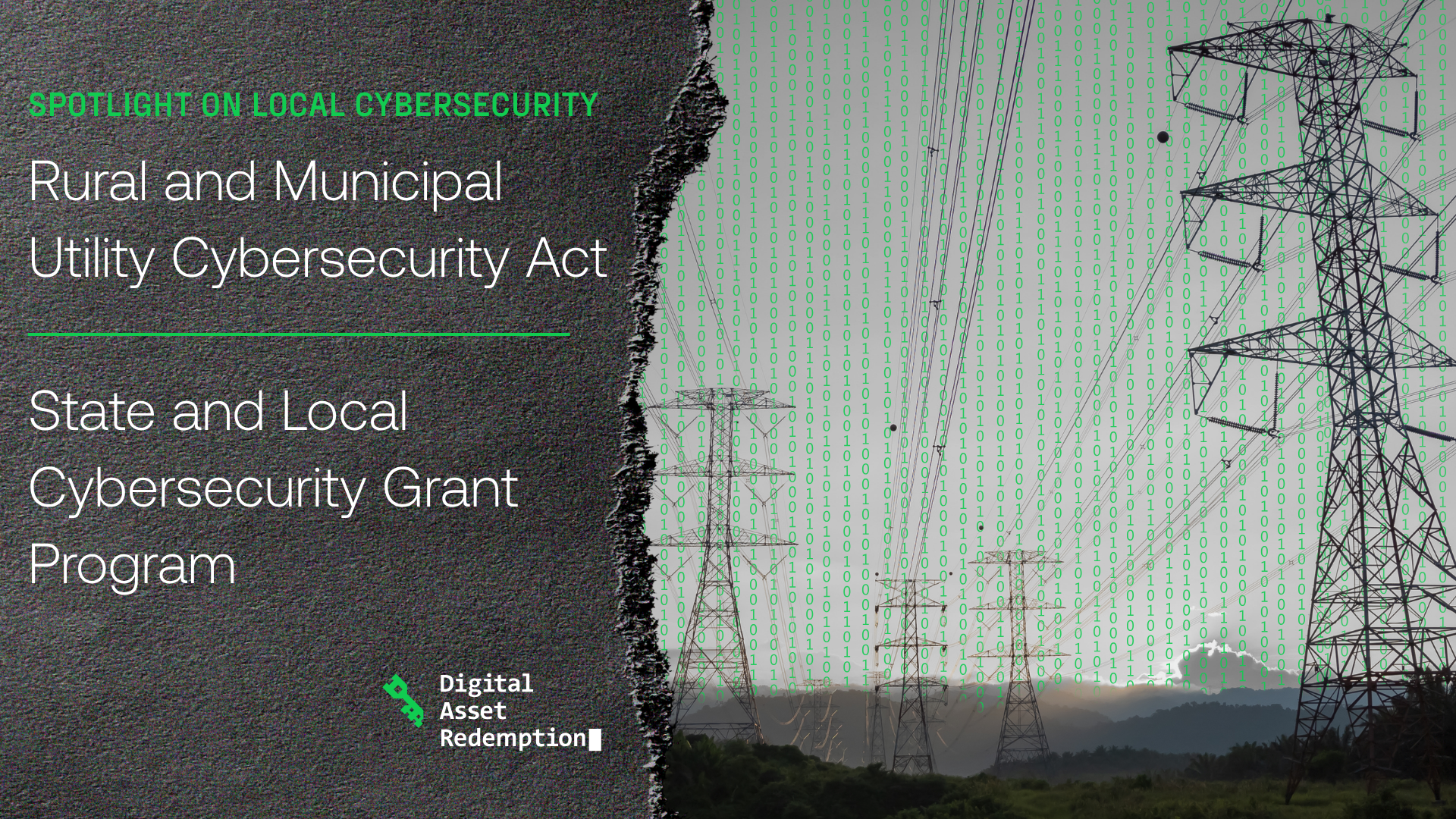 Rural Utility Act and the SLGCP