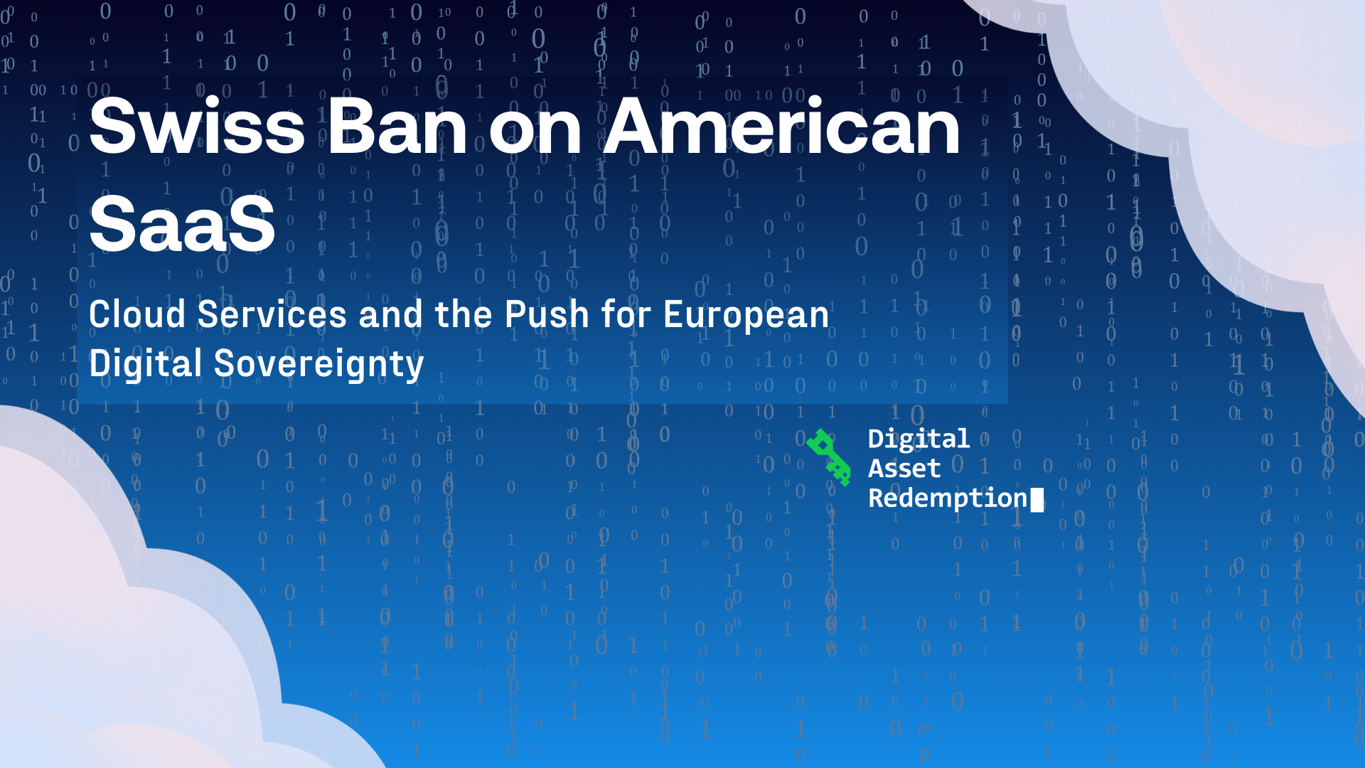 Swiss Ban on American SaaS